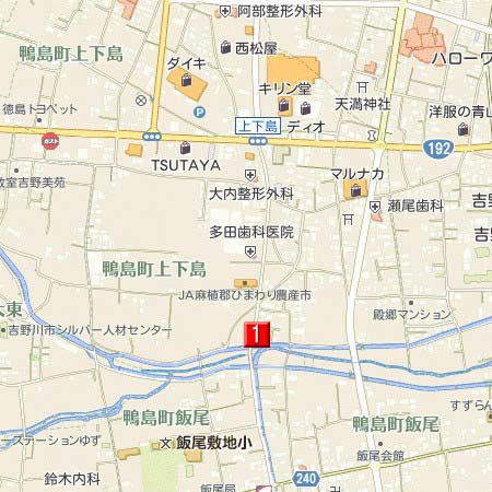 ラ・ゴロンドリーナ現地地図